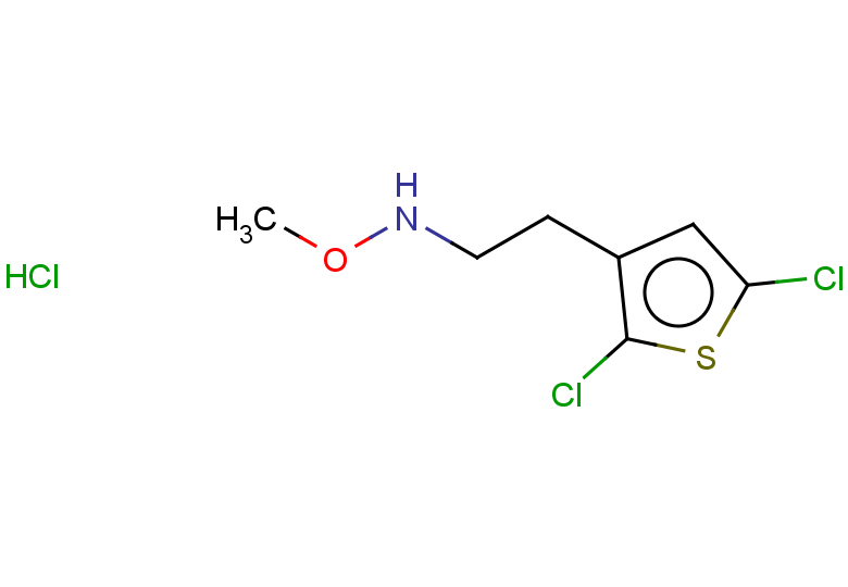 [2-(2,5-dichlorothiophen-3-yl)ethyl](methoxy)amine hydrochloride