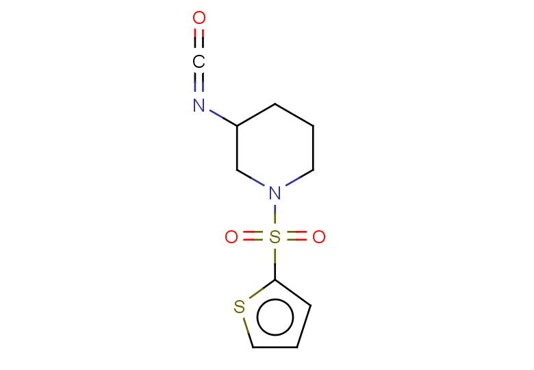 3-isocyanato-1-(thiophene-2-sulfonyl)piperidine