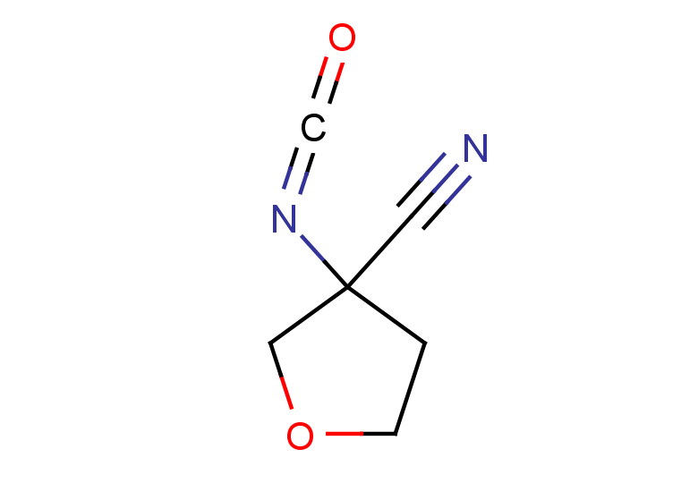 3-isocyanatooxolane-3-carbonitrile