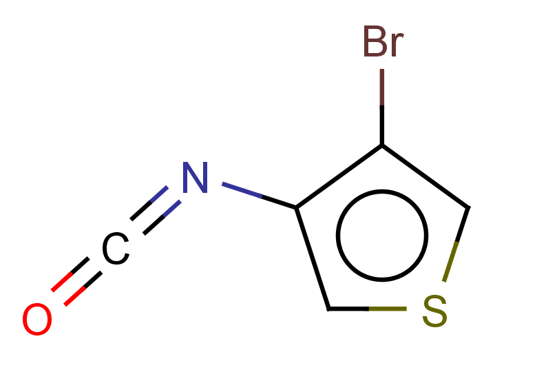 3-bromo-4-isocyanatothiophene