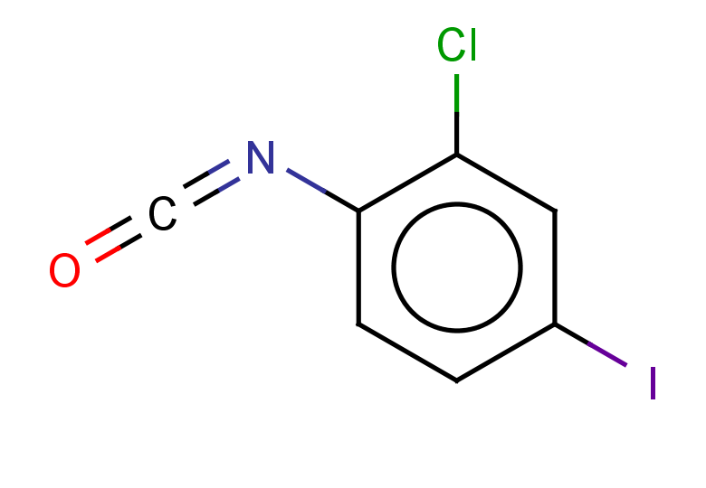 2-chloro-4-iodo-1-isocyanatobenzene