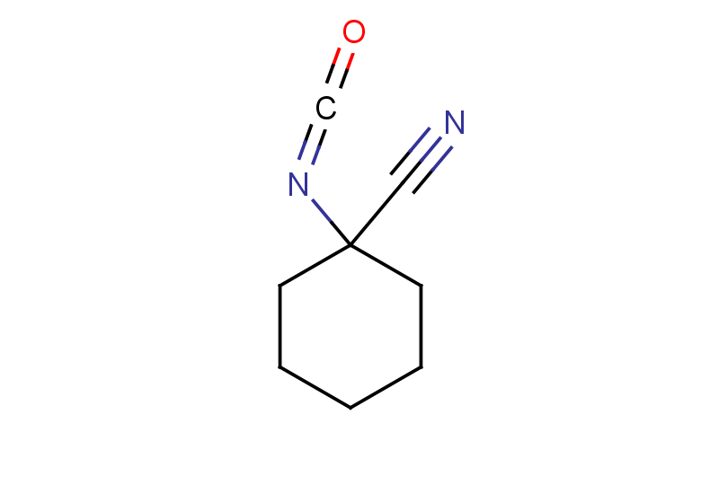 1-isocyanatocyclohexane-1-carbonitrile