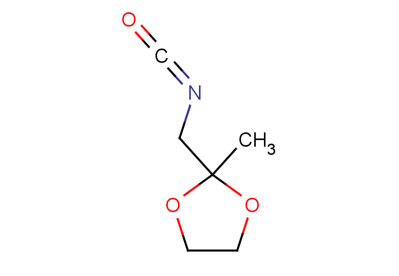 2-(isocyanatomethyl)-2-methyl-1,3-dioxolane