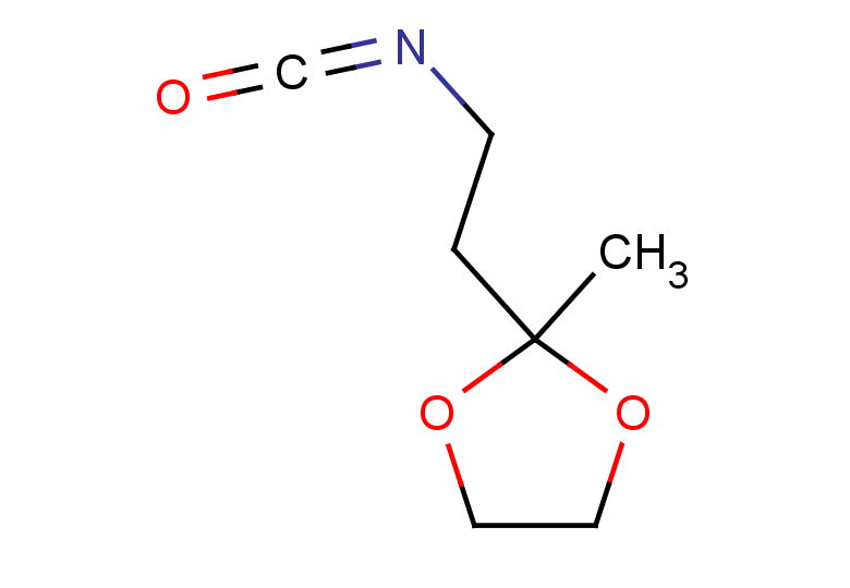 2-(2-isocyanatoethyl)-2-methyl-1,3-dioxolane