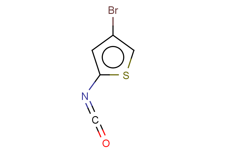 4-bromo-2-isocyanatothiophene