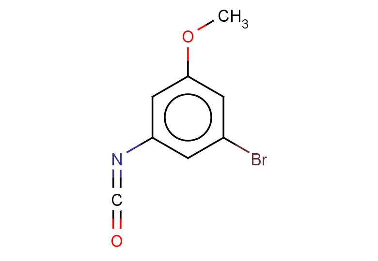 1-bromo-3-isocyanato-5-methoxybenzene