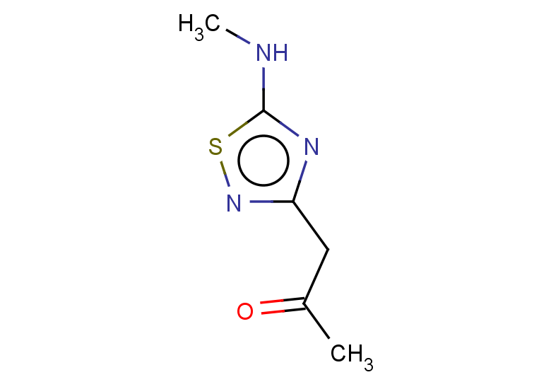 1-[5-(methylamino)-1,2,4-thiadiazol-3-yl]propan-2-one