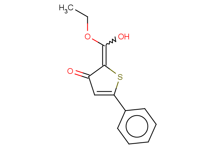 2-[ethoxy(hydroxy)methylidene]-5-phenyl-2,3-dihydrothiophen-3-one