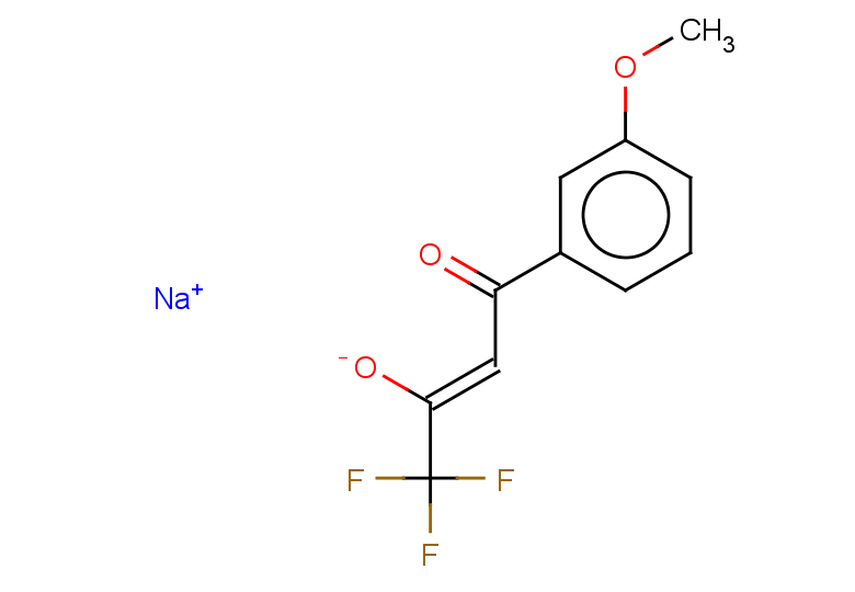 sodium (2Z)-1,1,1-trifluoro-4-(3-methoxyphenyl)-4-oxobut-2-en-2-olate