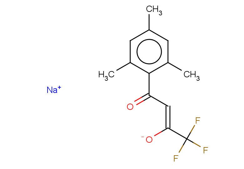 sodium (2Z)-1,1,1-trifluoro-4-oxo-4-(2,4,6-trimethylphenyl)but-2-en-2-olate