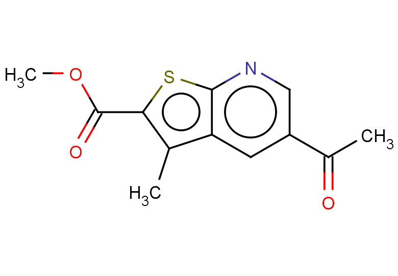 methyl 5-acetyl-3-methylthieno[2,3-b]pyridine-2-carboxylate