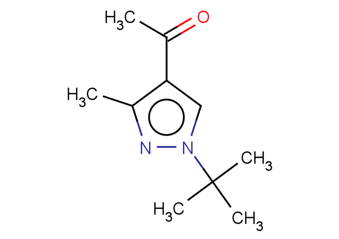 1-(1-tert-butyl-3-methyl-1H-pyrazol-4-yl)ethan-1-one