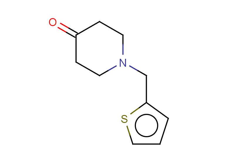 1-(thiophen-2-ylmethyl)piperidin-4-one