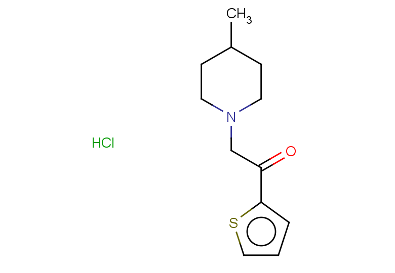 2-(4-methylpiperidin-1-yl)-1-(thiophen-2-yl)ethan-1-one hydrochloride