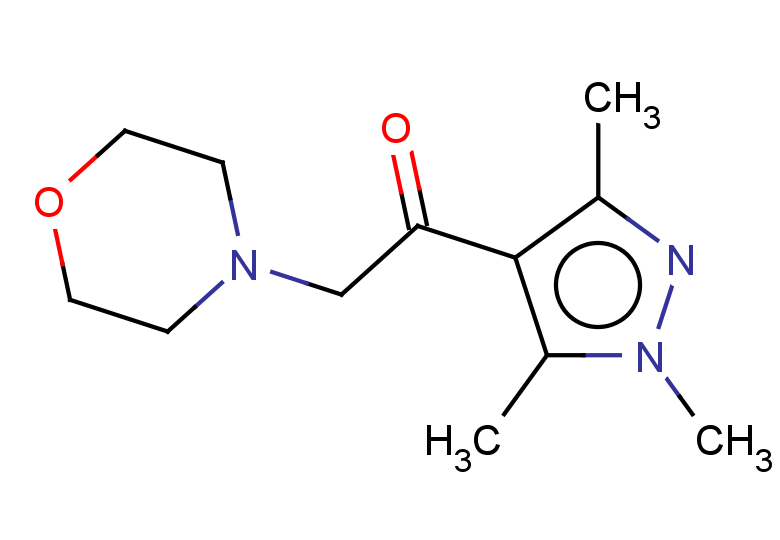 2-MORPHOLIN-4-YL-1-(1,3,5-TRIMETHYL-1H-PYRAZOL-4-YL)ETHANONE