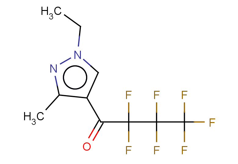 1-(1-ETHYL-3-METHYL-1H-PYRAZOL-4-YL)-2,2,3,3,4,4,4-HEPTAFLUOROBUTAN-1-ONE