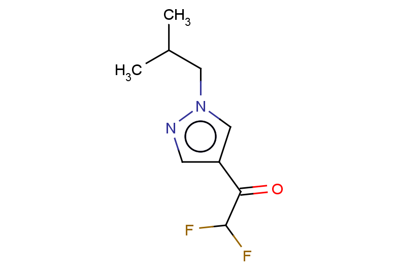 2,2-DIFLUORO-1-(1-ISOBUTYL-1H-PYRAZOL-4-YL)ETHANONE