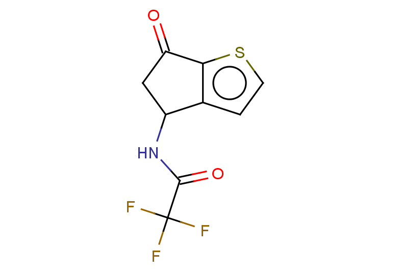 2,2,2-trifluoro-N-{6-oxo-4H,5H,6H-cyclopenta[b]thiophen-4-yl}acetamide
