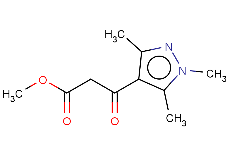 methyl 3-oxo-3-(trimethyl-1H-pyrazol-4-yl)propanoate