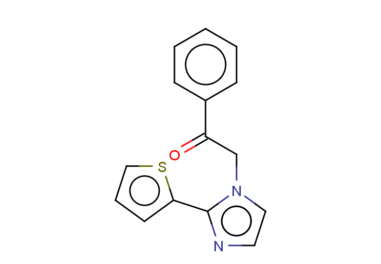 1-phenyl-2-[2-(thiophen-2-yl)-1H-imidazol-1-yl]ethan-1-one