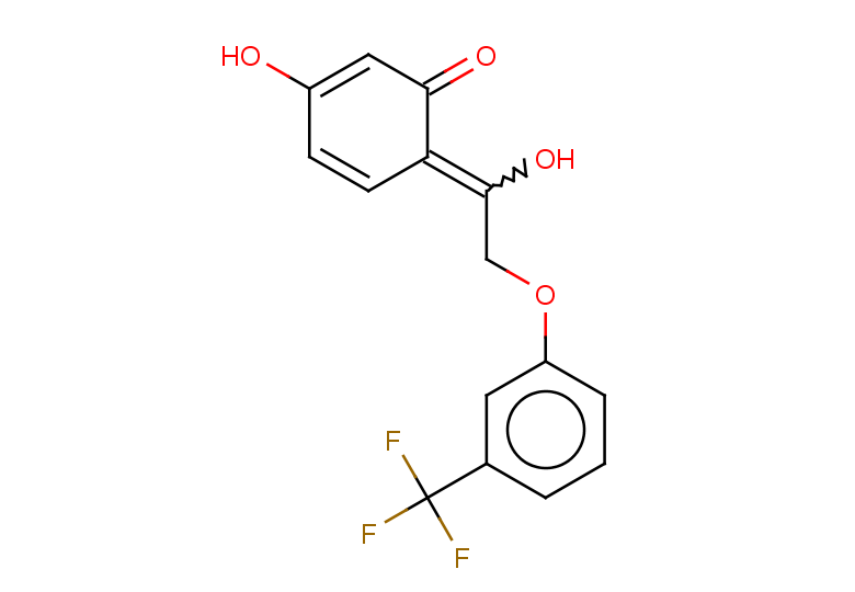 3-hydroxy-6-{1-hydroxy-2-[3-(trifluoromethyl)phenoxy]ethylidene}cyclohexa-2,4-dien-1-one