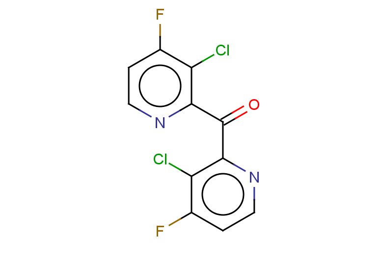 3-chloro-2-[(3-chloro-4-fluoropyridin-2-yl)carbonyl]-4-fluoropyridine