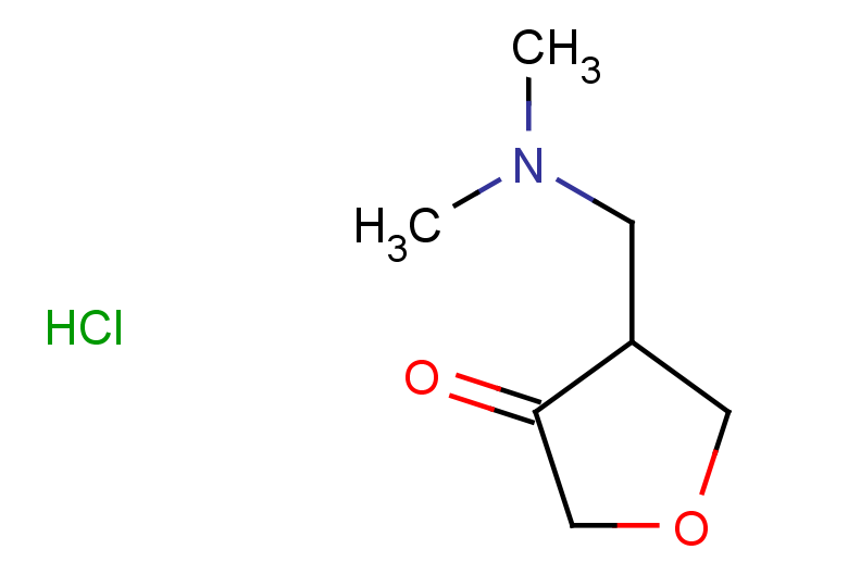 4-[(dimethylamino)methyl]oxolan-3-one hydrochloride