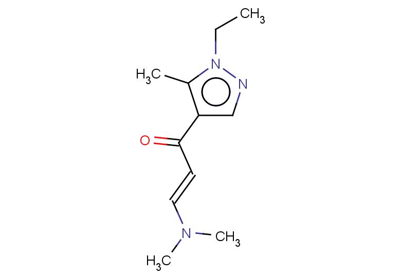 (2E)-3-(dimethylamino)-1-(1-ethyl-5-methyl-1H-pyrazol-4-yl)prop-2-en-1-one
