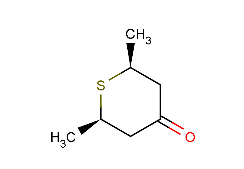 (2R,6S)-2,6-dimethylthian-4-one