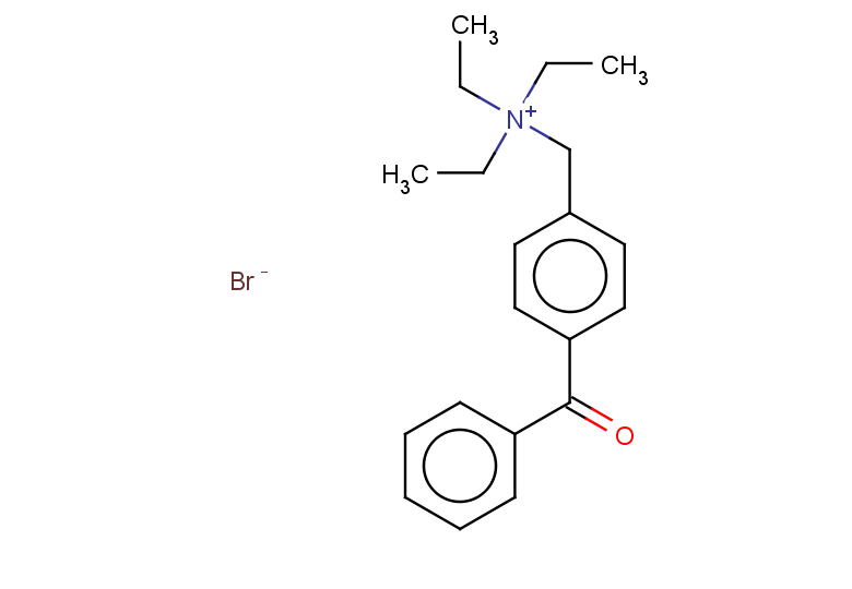 [(4-benzoylphenyl)methyl]triethylazanium bromide