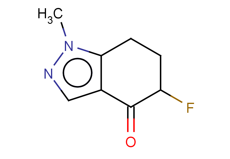 5-fluoro-1-methyl-4,5,6,7-tetrahydro-1H-indazol-4-one