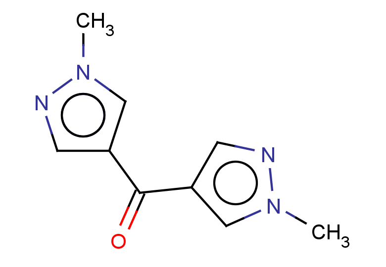 1-methyl-4-(1-methyl-1H-pyrazole-4-carbonyl)-1H-pyrazole