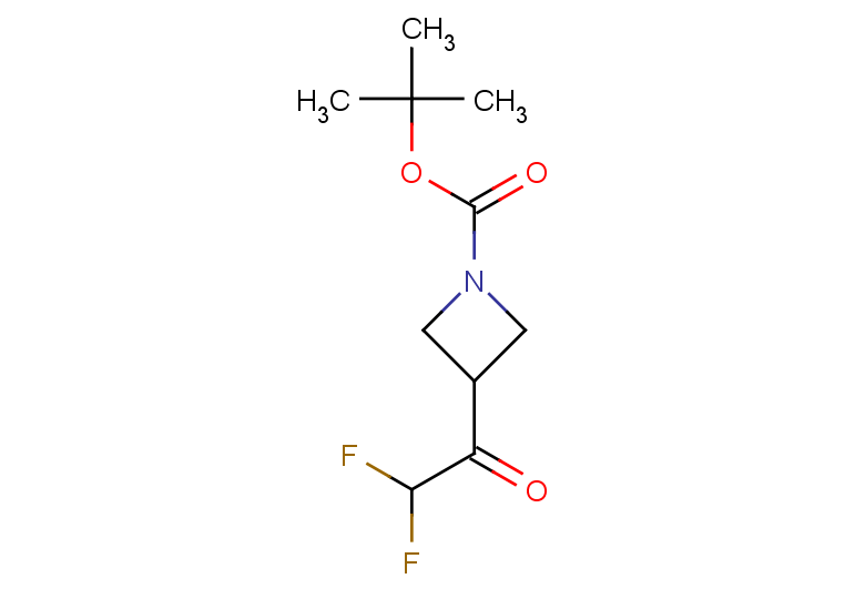 tert-butyl 3-(2,2-difluoroacetyl)azetidine-1-carboxylate