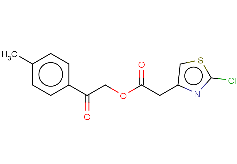 2-(4-methylphenyl)-2-oxoethyl 2-(2-chloro-1,3-thiazol-4-yl)acetate