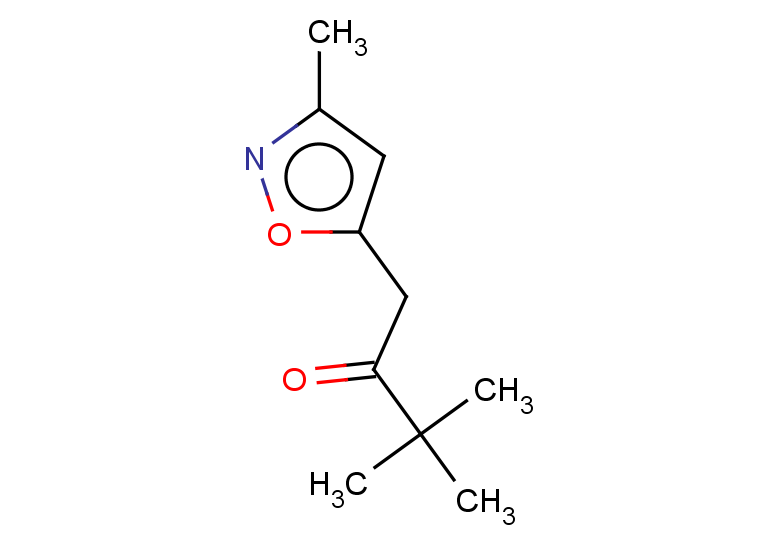 3,3-dimethyl-1-(3-methyl-1,2-oxazol-5-yl)butan-2-one