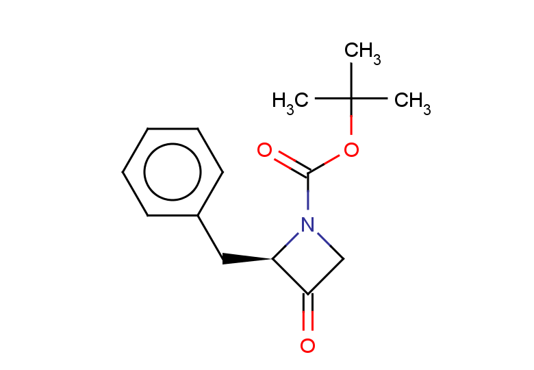 tert-butyl (2R)-2-benzyl-3-oxoazetidine-1-carboxylate