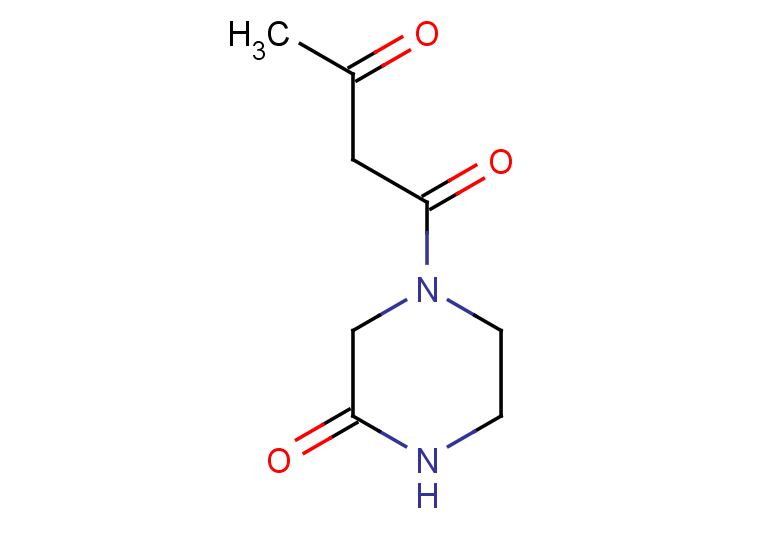 1-(3-oxopiperazin-1-yl)butane-1,3-dione