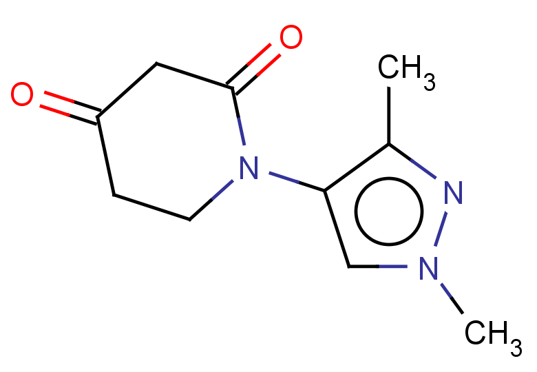 1-(1,3-dimethyl-1H-pyrazol-4-yl)piperidine-2,4-dione