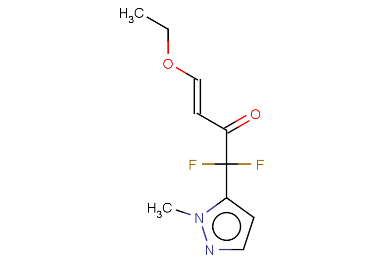 (3E)-4-ethoxy-1,1-difluoro-1-(1-methyl-1H-pyrazol-5-yl)but-3-en-2-one