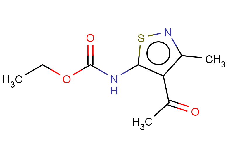ethyl N-(4-acetyl-3-methyl-1,2-thiazol-5-yl)carbamate
