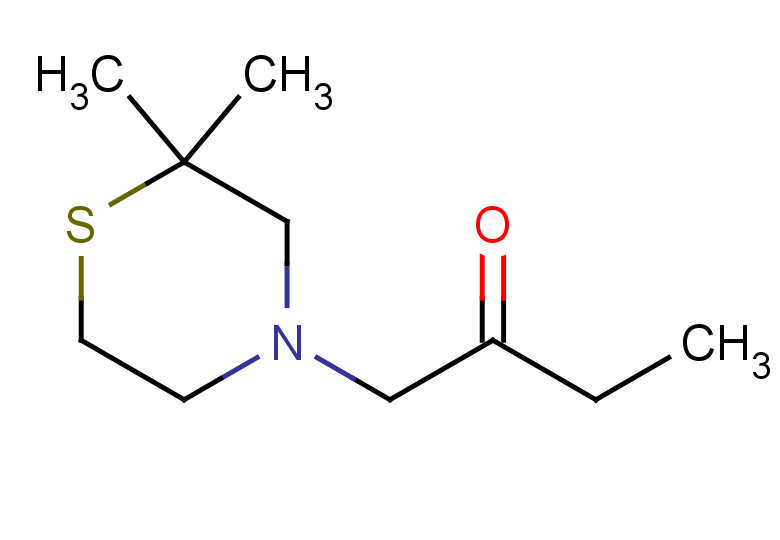1-(2,2-dimethylthiomorpholin-4-yl)butan-2-one