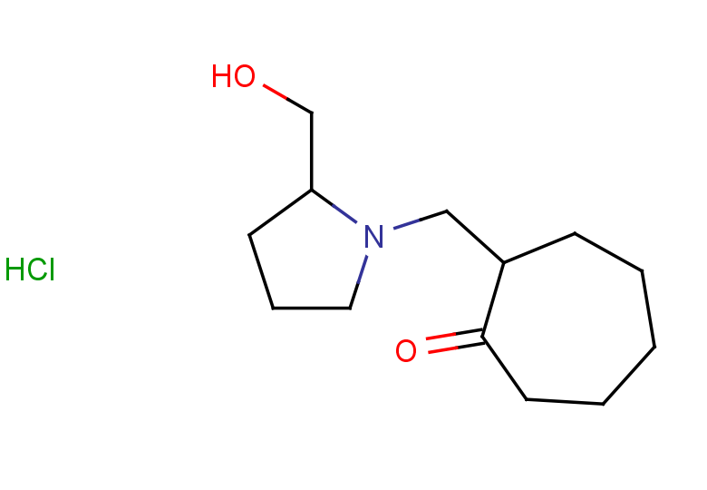 2-{[2-(hydroxymethyl)pyrrolidin-1-yl]methyl}cycloheptan-1-one hydrochloride