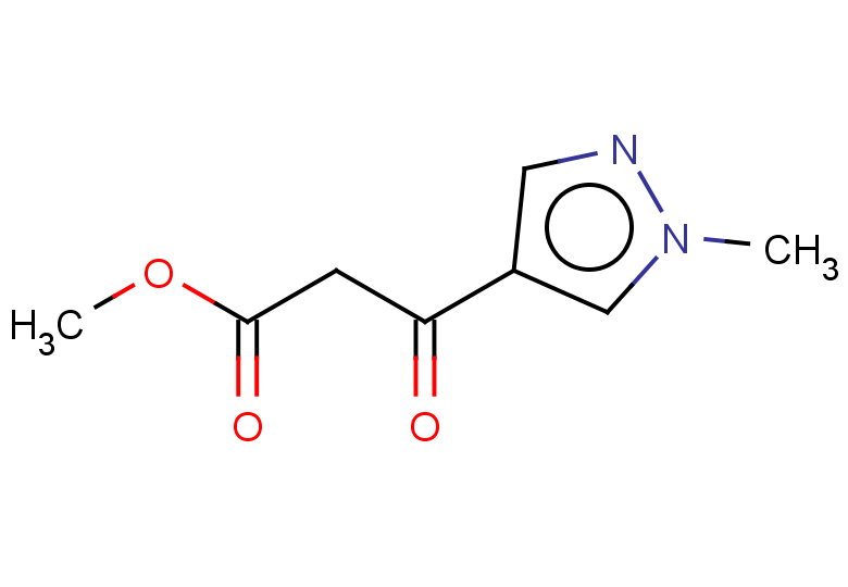 methyl 3-(1-methyl-1H-pyrazol-4-yl)-3-oxopropanoate