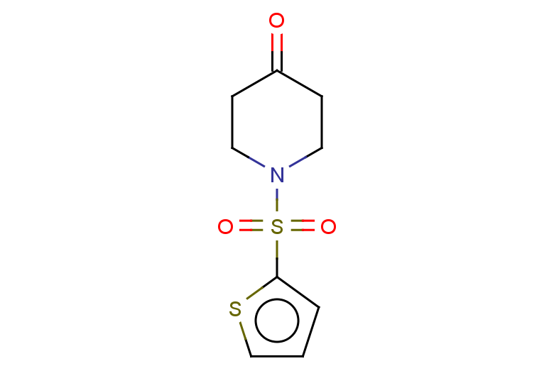 1-(thiophene-2-sulfonyl)piperidin-4-one