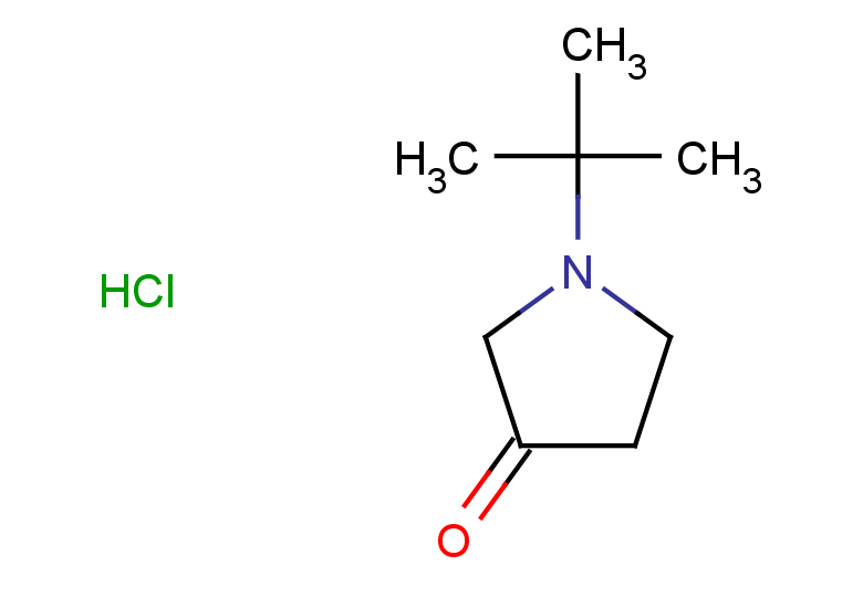 1-tert-butylpyrrolidin-3-one hydrochloride