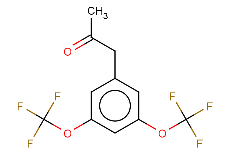 1-[3,5-bis(trifluoromethoxy)phenyl]propan-2-one