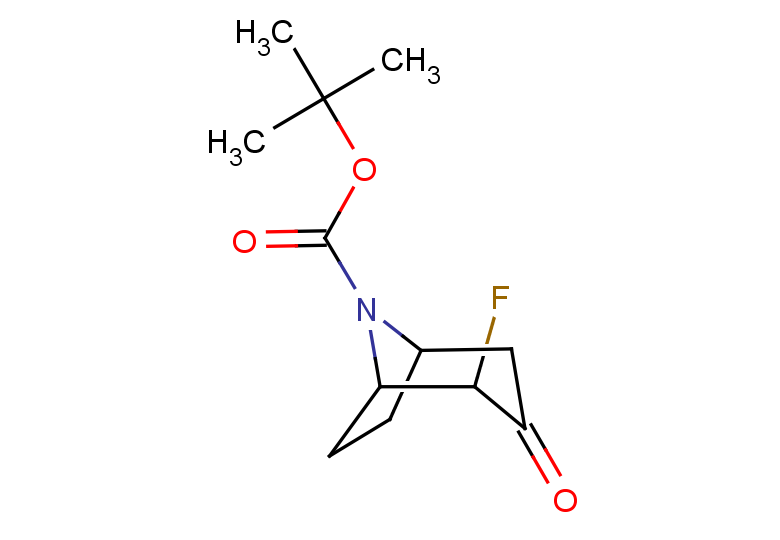 tert-butyl 2-fluoro-3-oxo-8-azabicyclo[3.2.1]octane-8-carboxylate, Mixture of diastereomers
