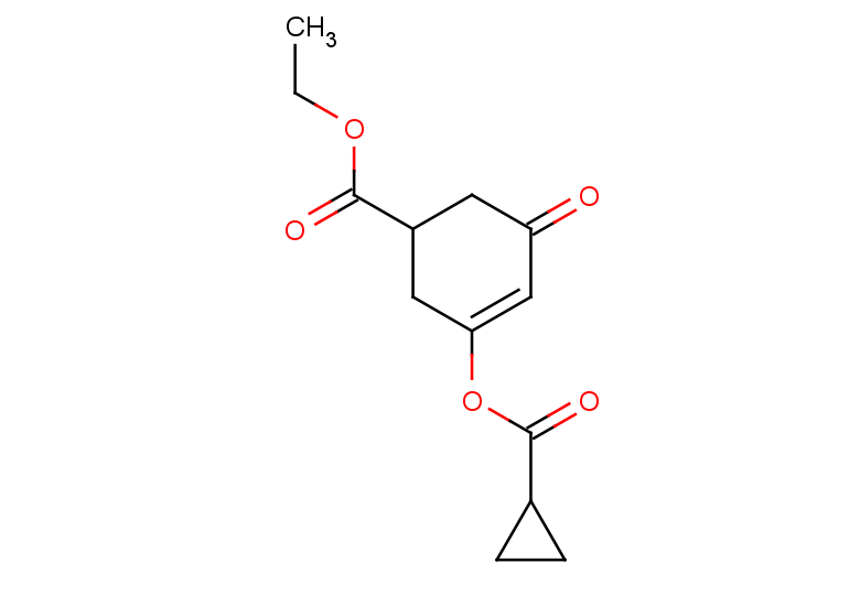 ethyl 3-(cyclopropanecarbonyloxy)-5-oxocyclohex-3-ene-1-carboxylate