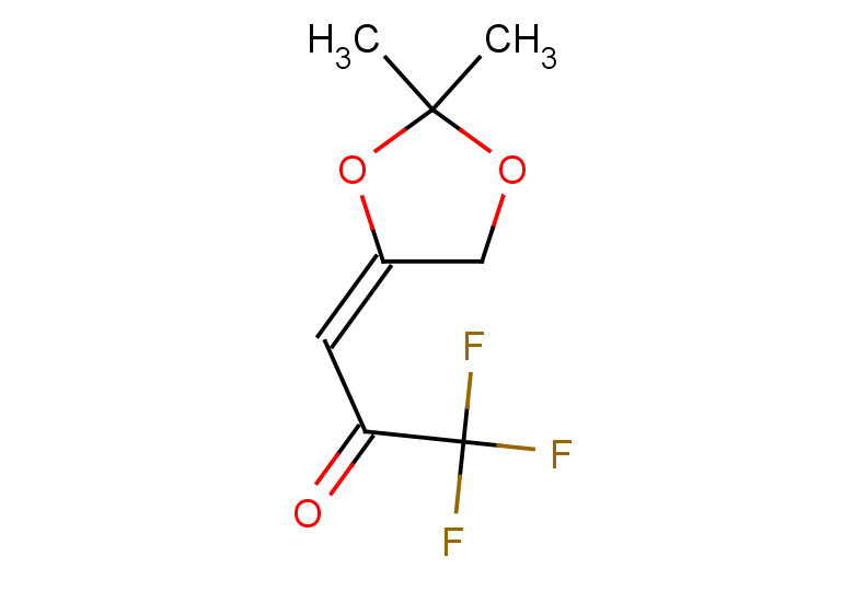 3-[(4E)-2,2-dimethyl-1,3-dioxolan-4-ylidene]-1,1,1-trifluoropropan-2-one
