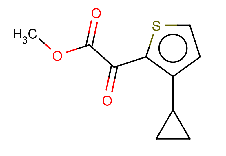 methyl 2-(3-cyclopropylthiophen-2-yl)-2-oxoacetate